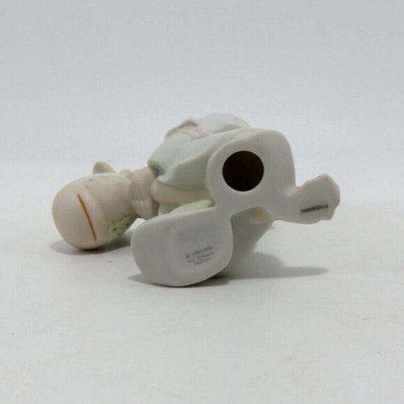 PRECIOUS MOMENTS "Making A Trail To Bethlehem" Porcelain Figurine Boxed 1995 - Picture 9 of 10